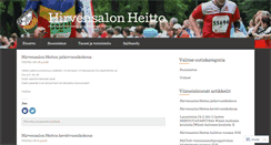Desktop Screenshot of hirvensalonheitto.fi